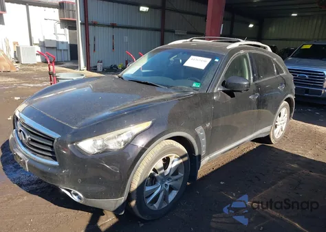 2014 Infiniti Qx70 z USA, uszkodzony, nr VIN JN8CS1MW3EM412364